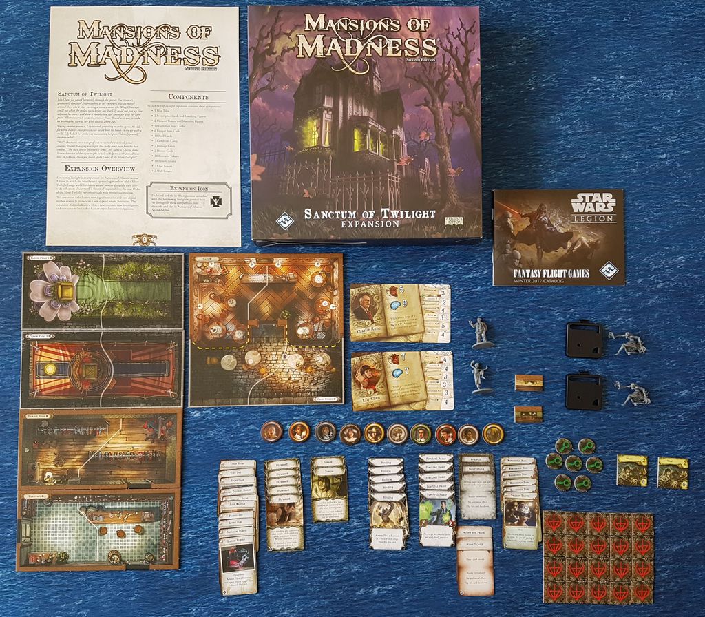  Mansions of Madness Sanctum of Twilight Expansion