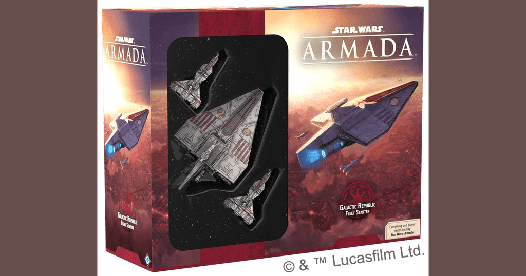 Star Wars Armada Galactic Republic Fleet Starter