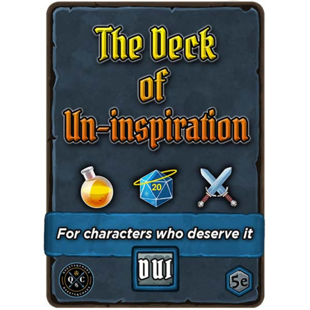 Deck of Un-Inspiration