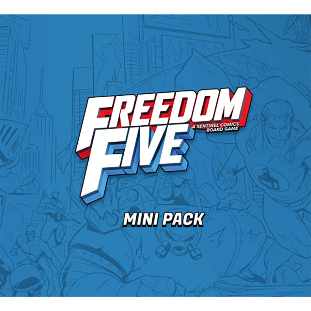 【Pre-Order】Freedom Five - Miniatures Pack Heroes Mastermind