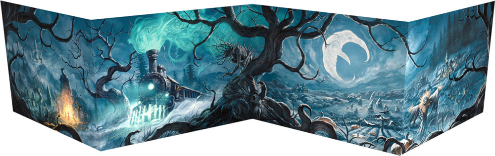 【Pre-Order】The Crooked Moon Wickermoor GM Screen and Maps