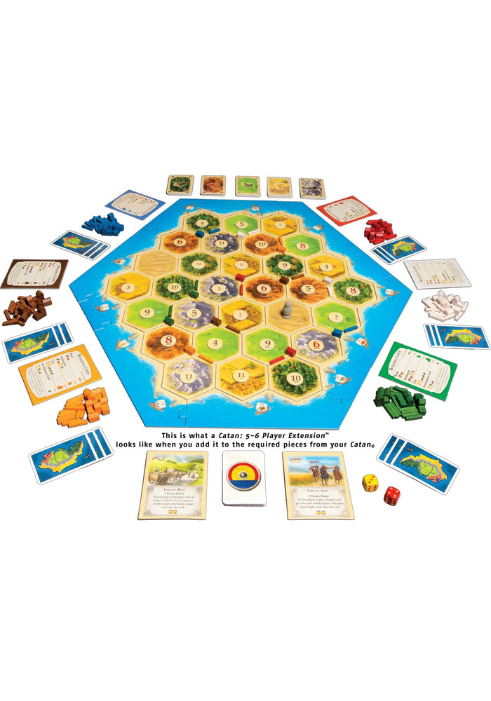 Catan 5-6 Player Extension - Board Games Master Australia | KIds | Familiy | Adults | Party | Online | Strategy Games | New Release