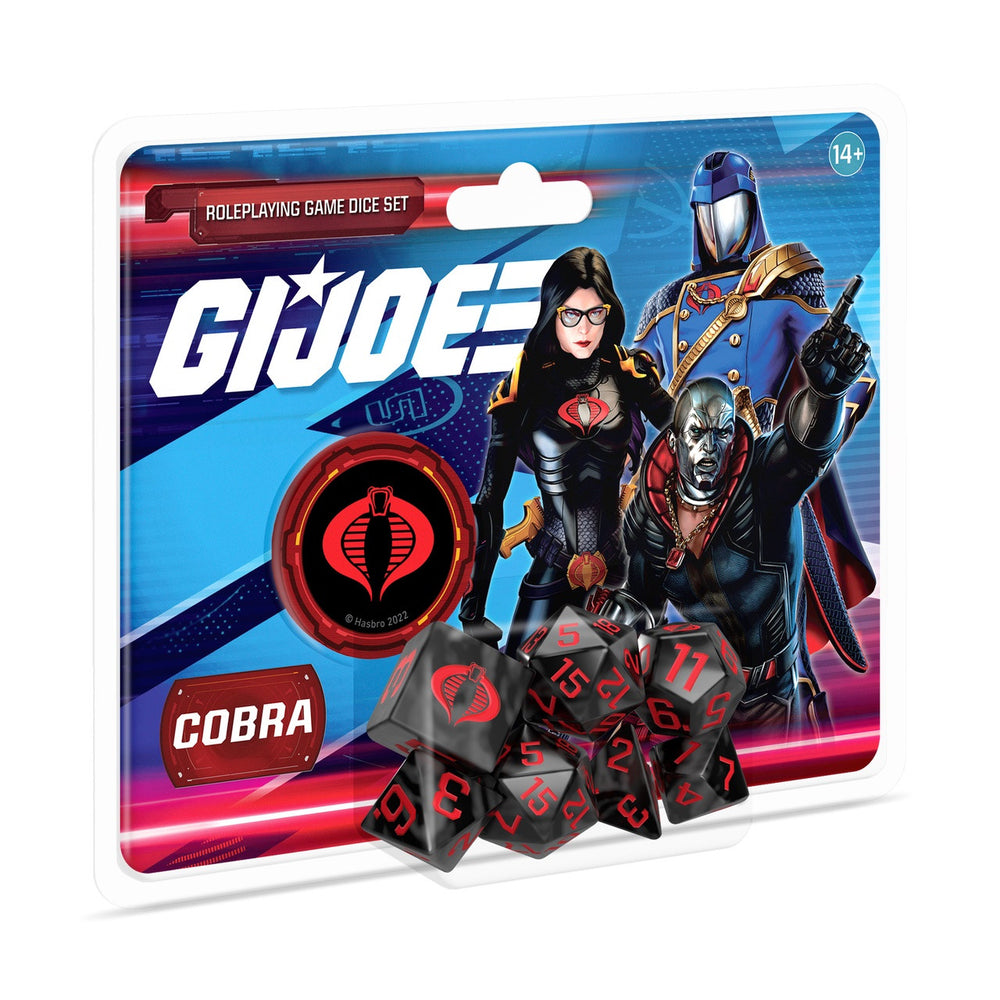 GI JOE Roleplaying Game Cobra Dice Set