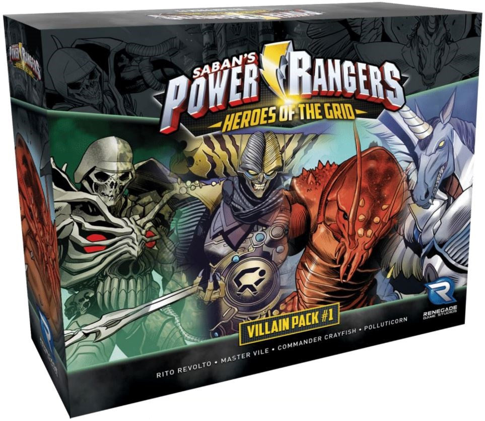 【Place-On-Order】Power Rangers Heroes of the Grid - Villain Pack 1